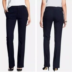 NWT Banana Republic Pinstripe Martin Fit Pants Blue Navy Womens Size 10 #662757